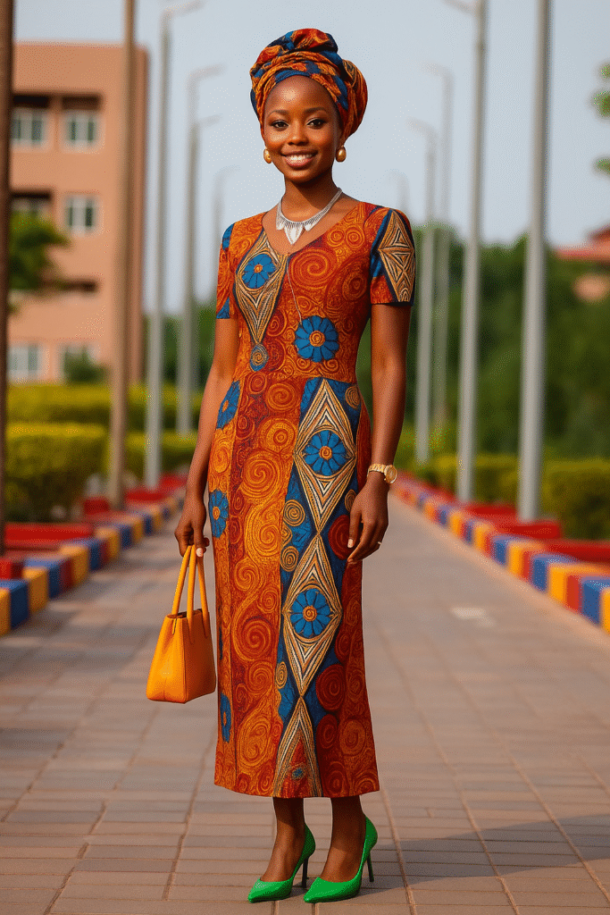 West African Ankara Boldness