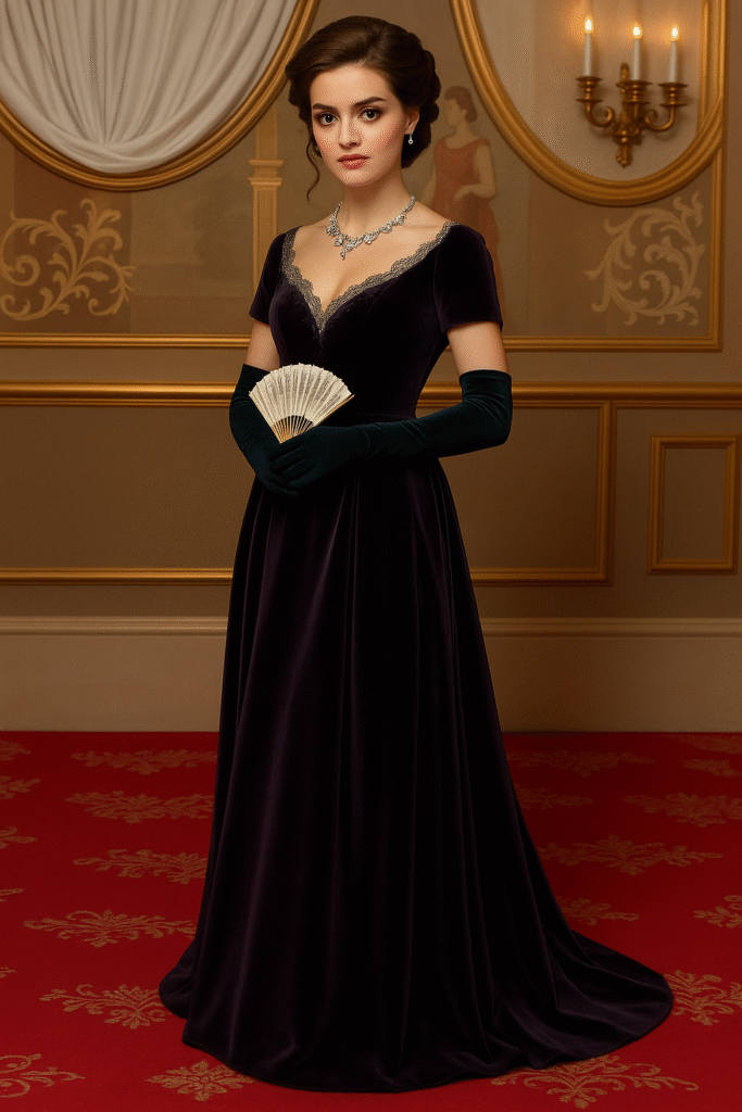 The Elegant Evening Gown