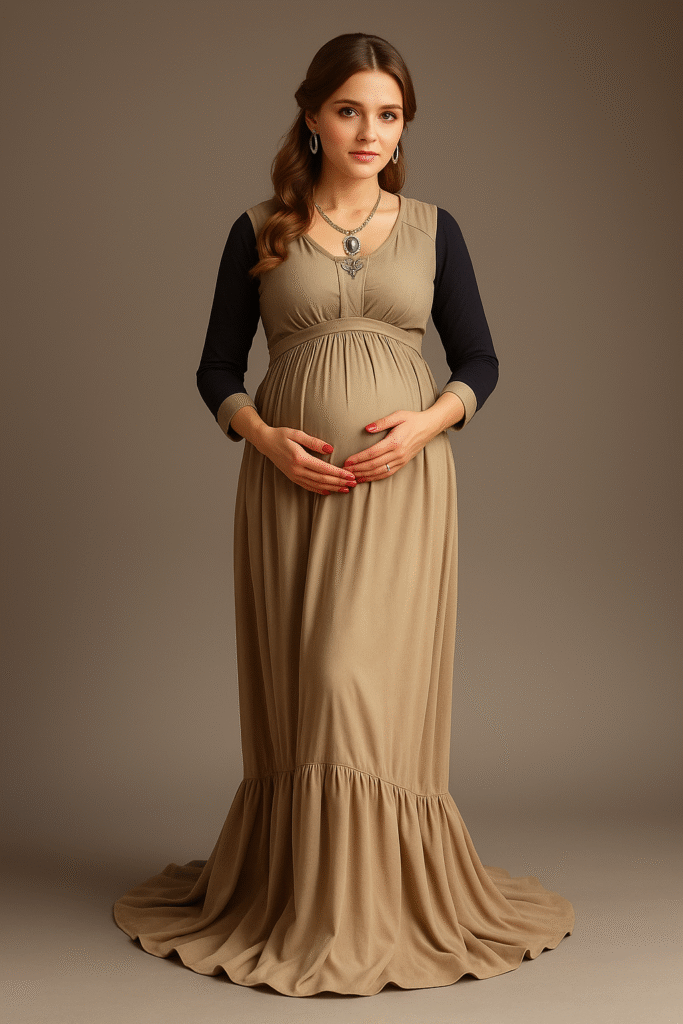 The Regency Maternity Gown