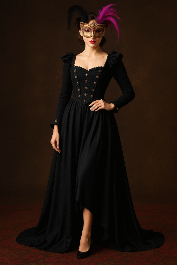 The Regency Masquerade Costume