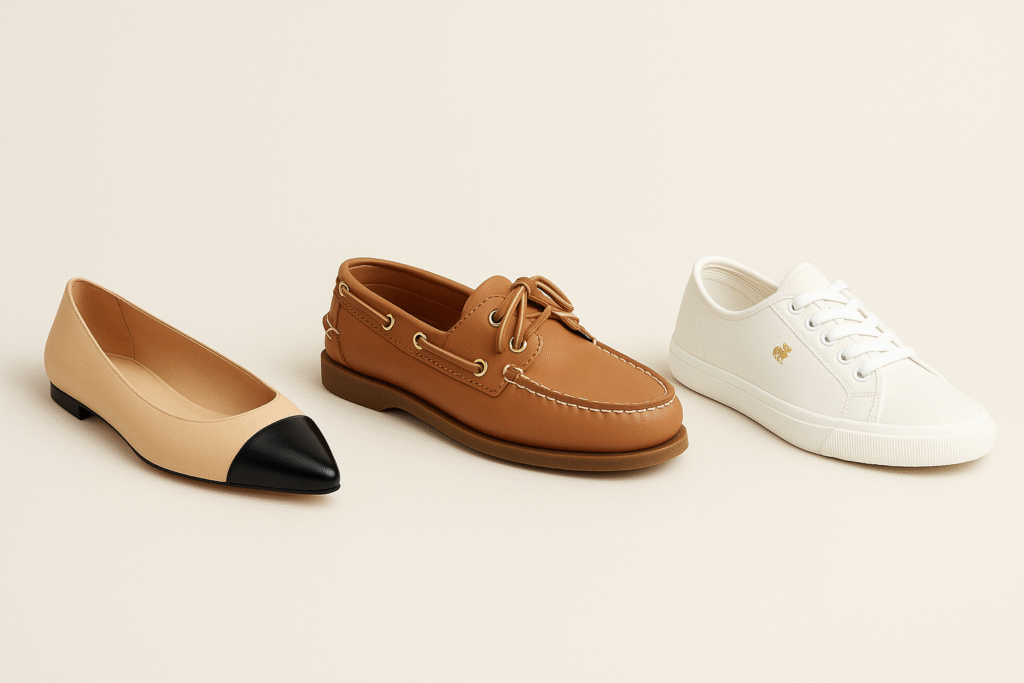 Right Footwear for Preppy Fashion Style