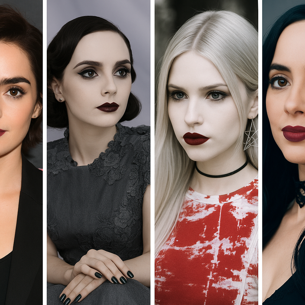 DarK Makeup in Gothic Fashion Style