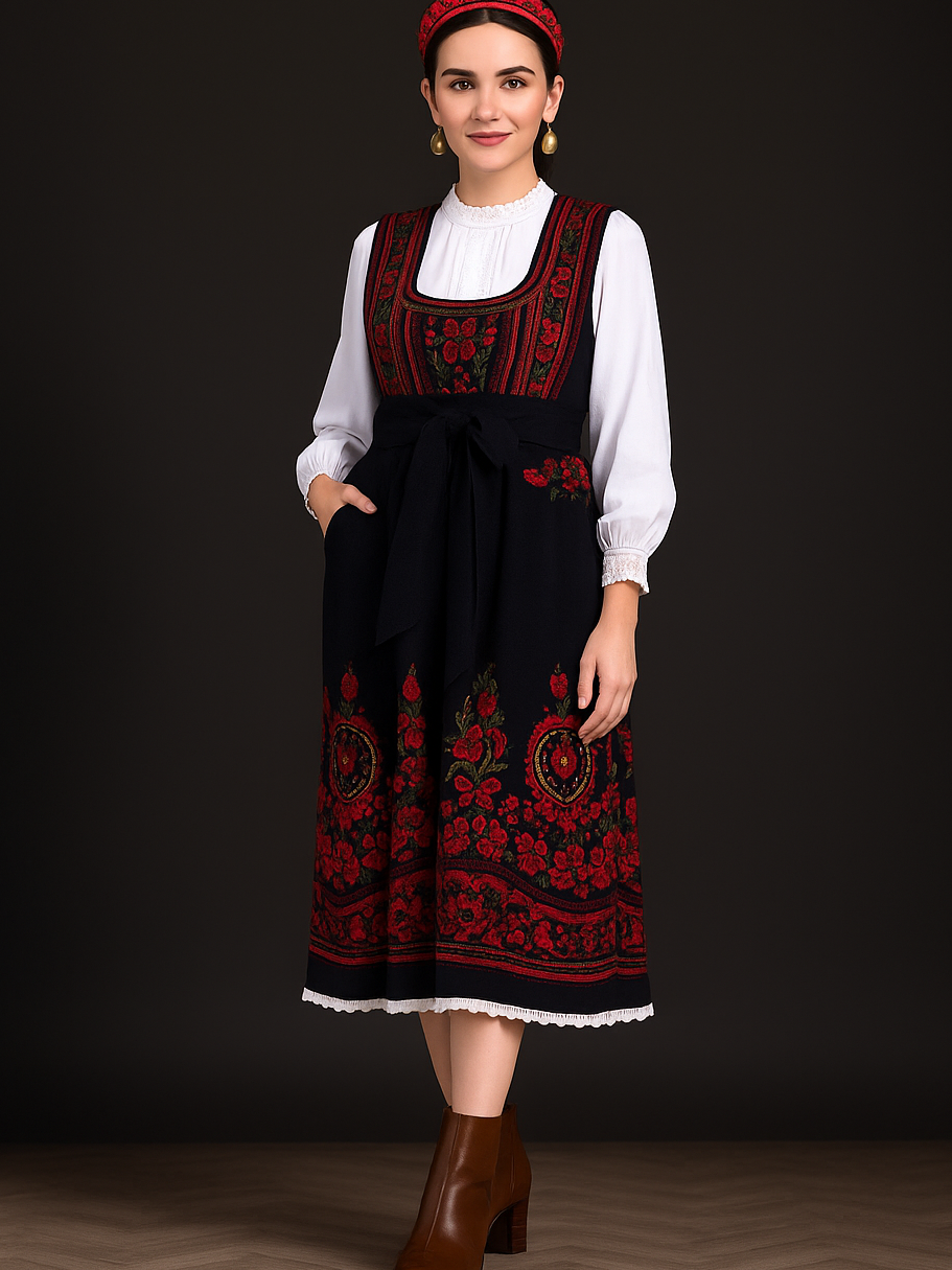 Russian Sarafan Elegance
