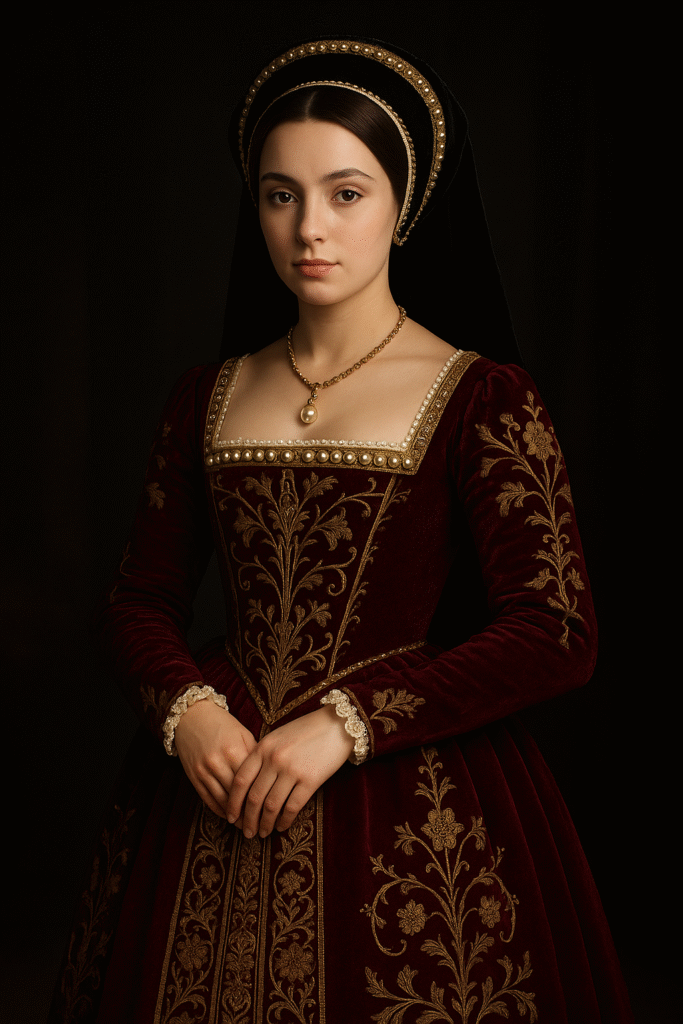 Tudor Elegance Coronation Dress to Impress