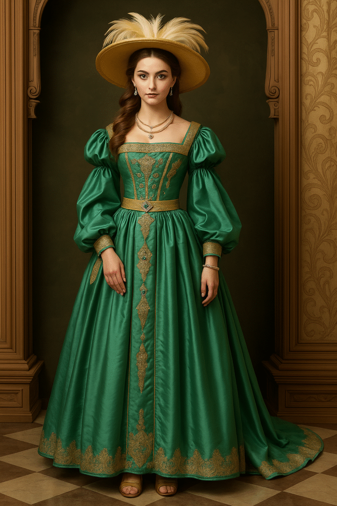 Coronation Dress to Impress Renaissance Glamour